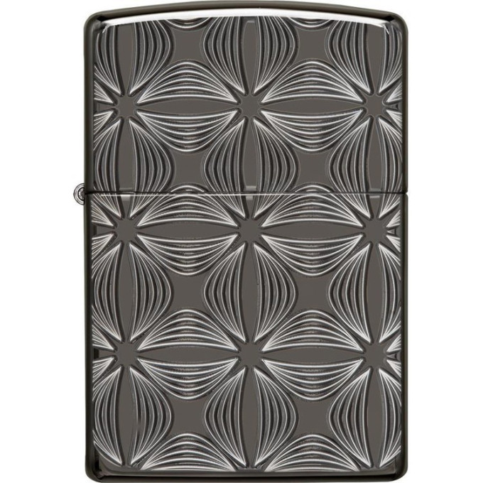 Zippo Armor 29665 — рельеф Black Ice